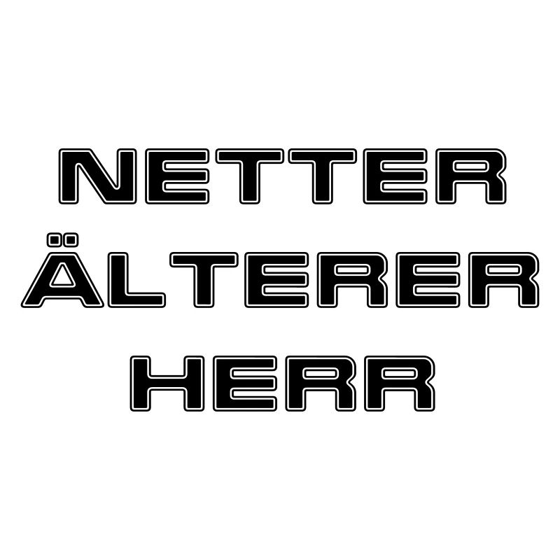 Netter älterer Herr