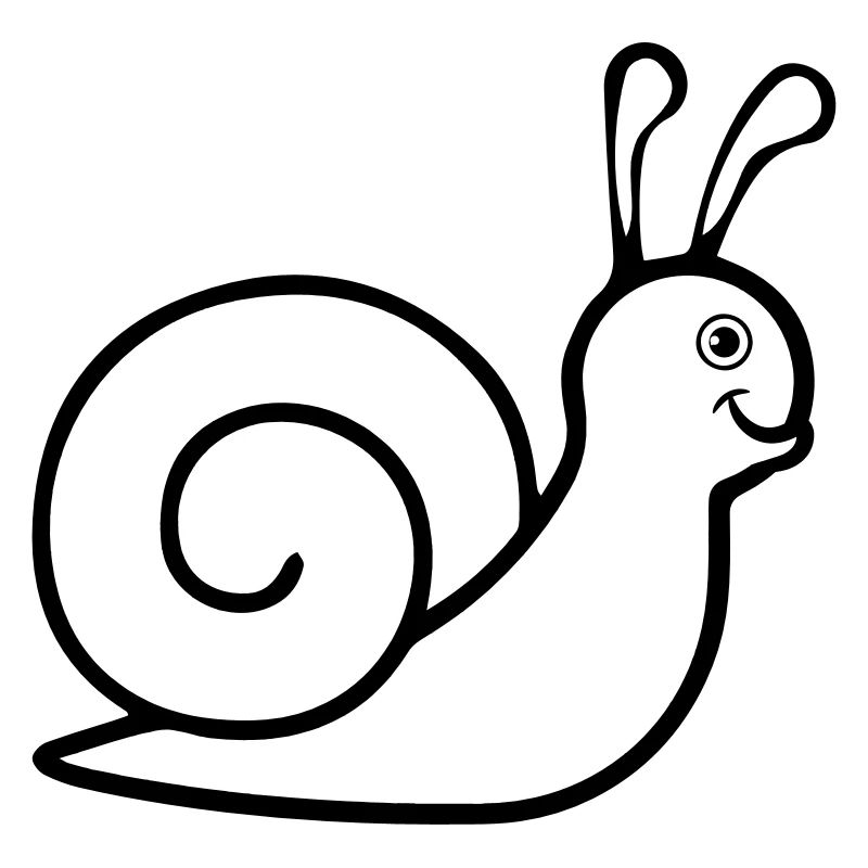 snail cute sweet pattern design