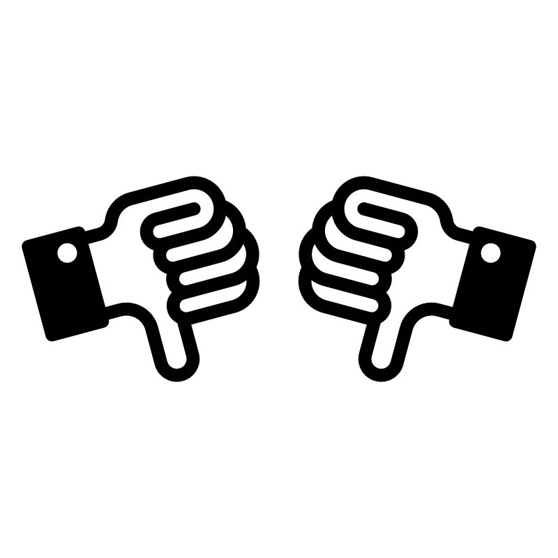Thumbs down / pouces vers le bas (2)