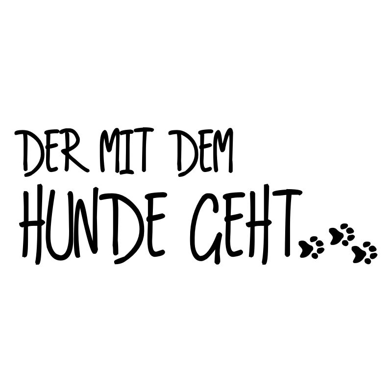 der mit dem hund geht