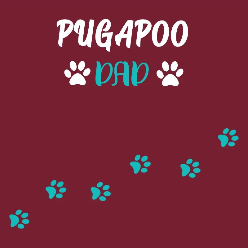 Pugapoo Dad - Pudel Mops Mix