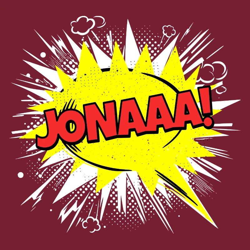 Jonah Name Funny Speech Bubble Jonaaa!