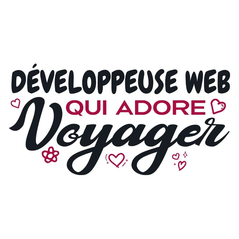 Développeuse web globe-trotteuse passionnée voyage