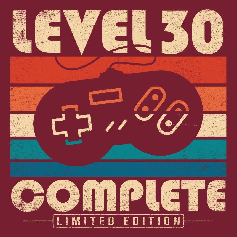 30. Geburtstag Geschenk Level 30 Complete