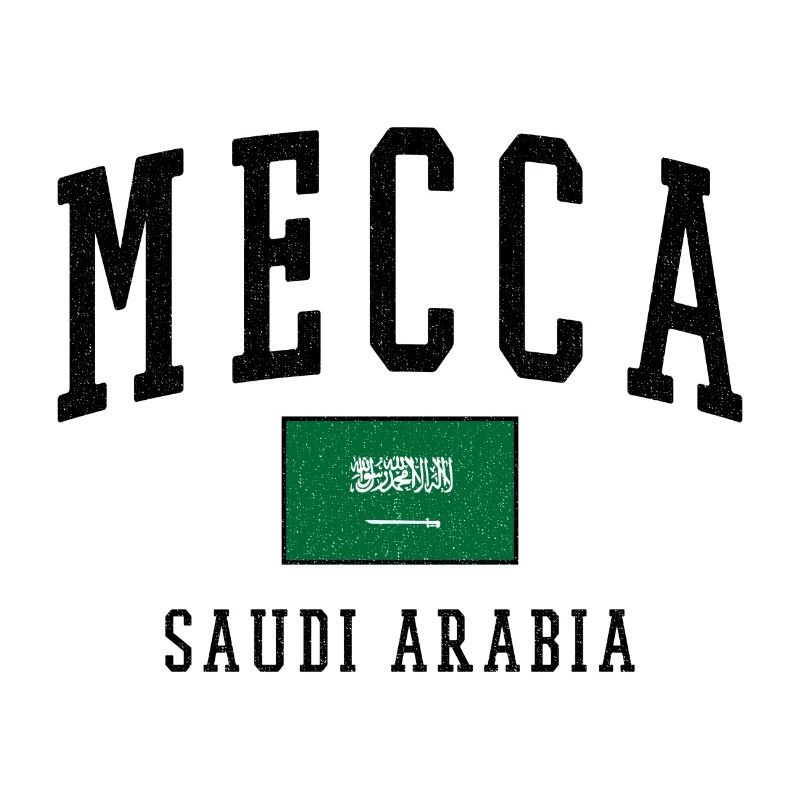Mecque, Arabie Saoudite : Conception du drapeau