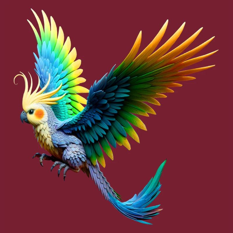 Nymphe arc-en-ciel (03)