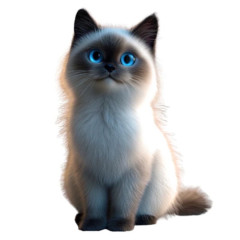 Birma Katze Heilige Birmakatze Süße Birma Katzen