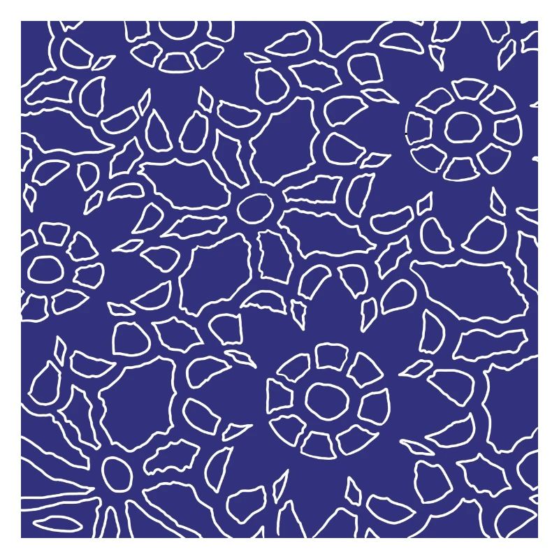 Linear Christmas geometric pattern