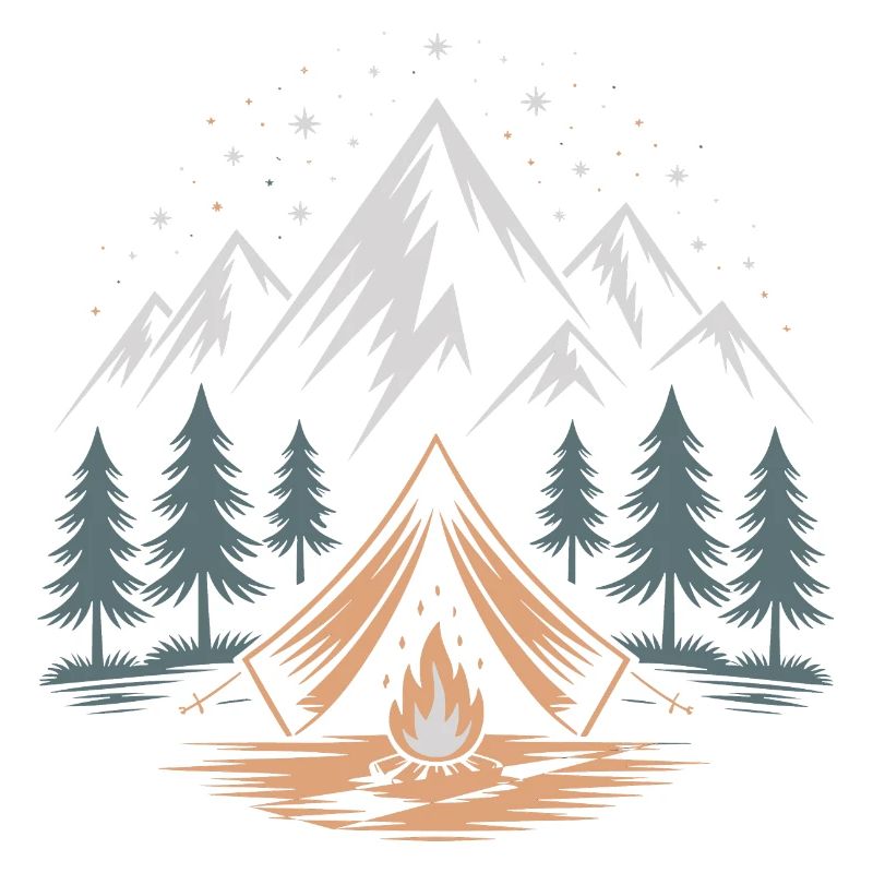 Bergabenteuer mit Lagerfeuer