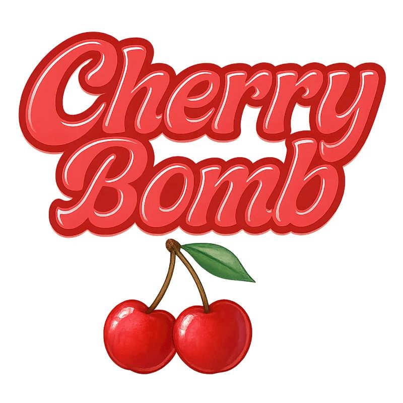 bombe cerise / design Y2K
