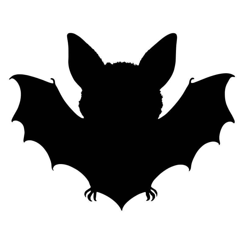 Bat Silhouette Vector Halloween Costume