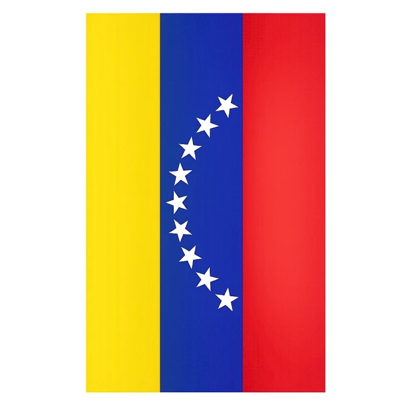 Venezuela-Flaggenbogen-Sterne
