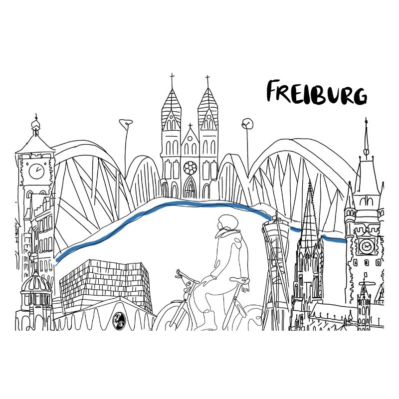 Freiburg Skyline 