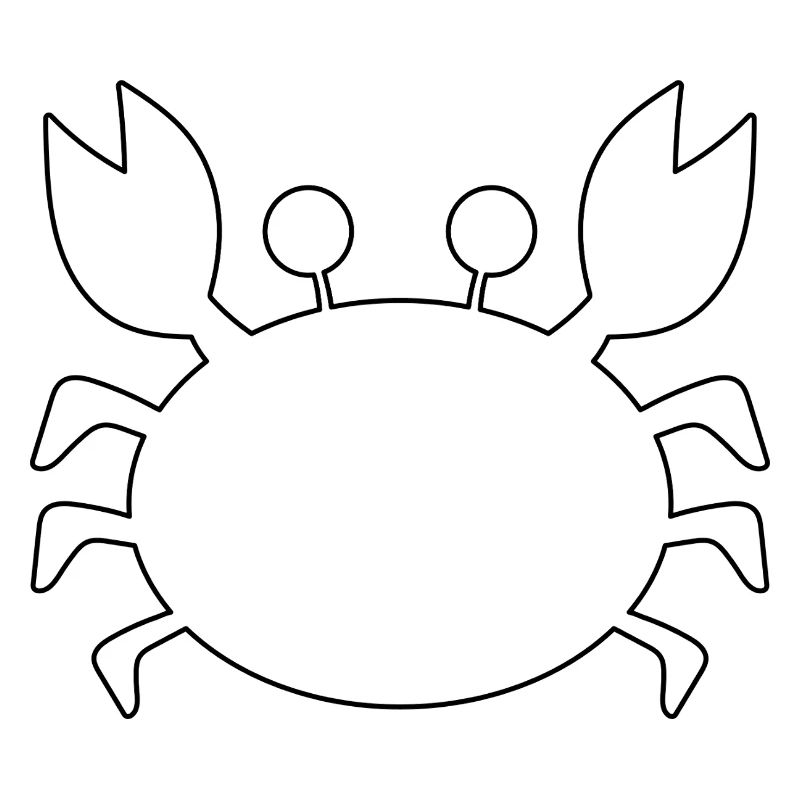 Krabbenumriss