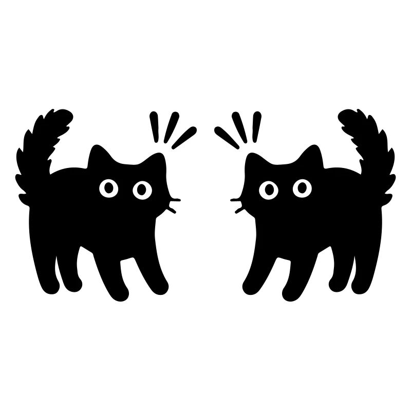 Katzen Paar