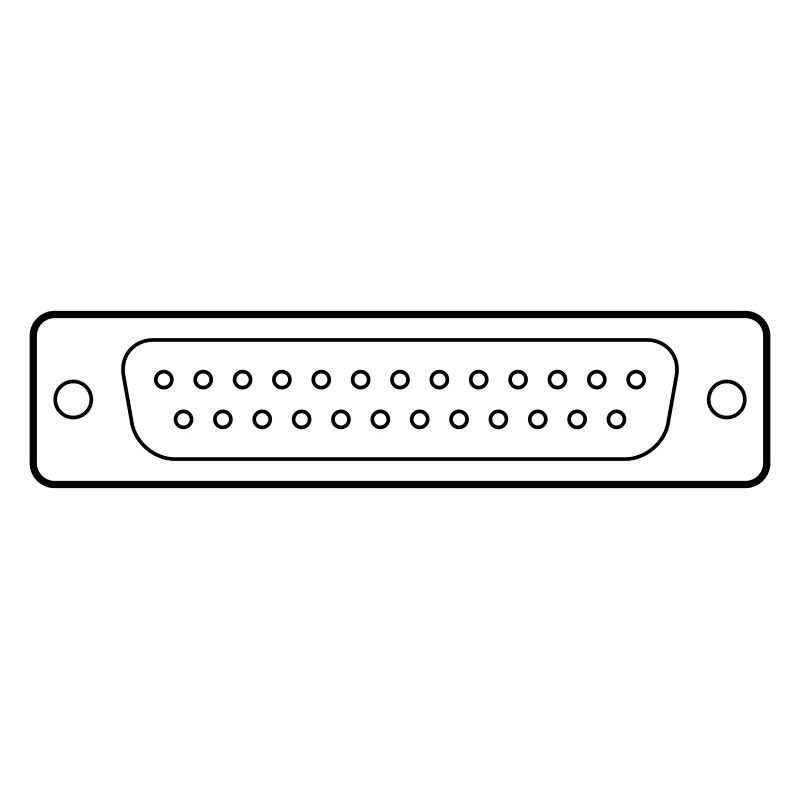DB 25 Connector Parallel, Printer