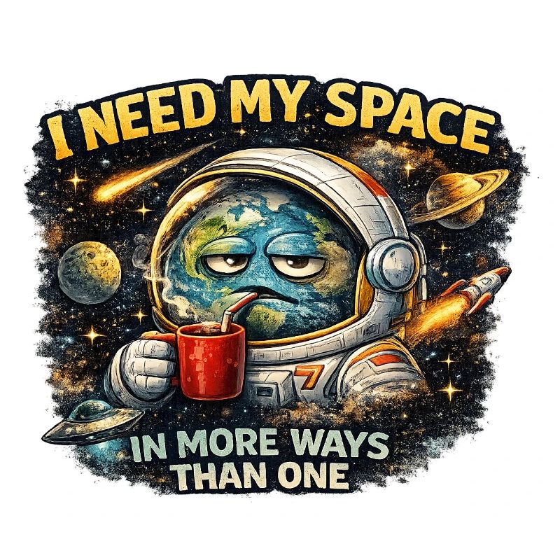 J’ai besoin de mon espace de plus d’un point de vue - Chemise