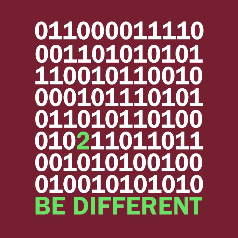 Binärcode Be Different