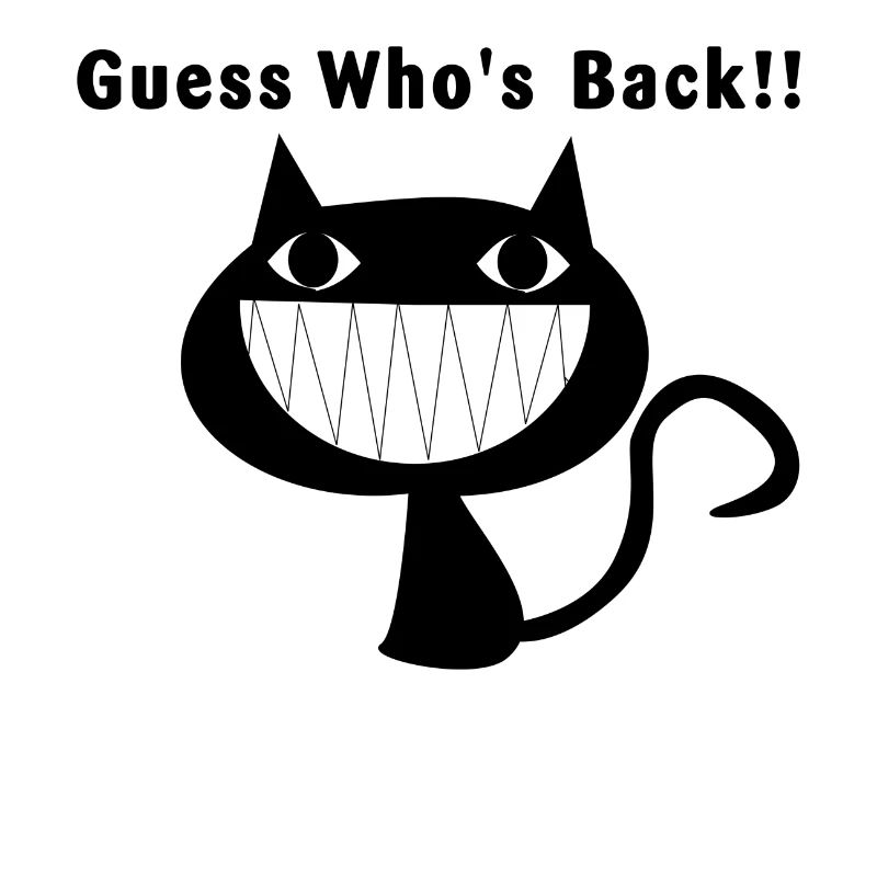 Devinez qui est de retour Chat Cat en disant une idée de cadeau
