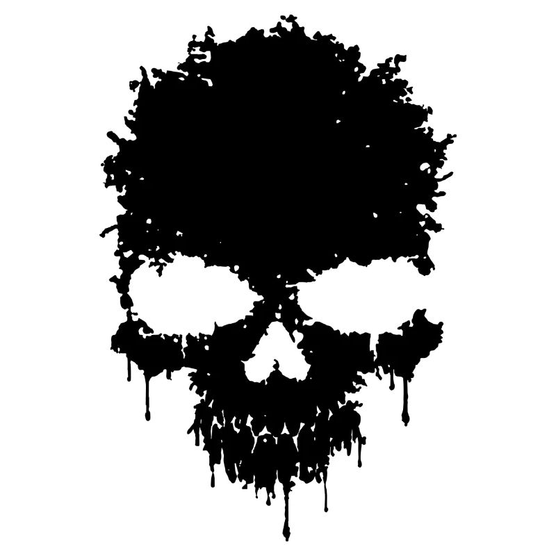 Schädel-Grunge