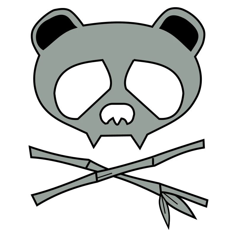 panda skull