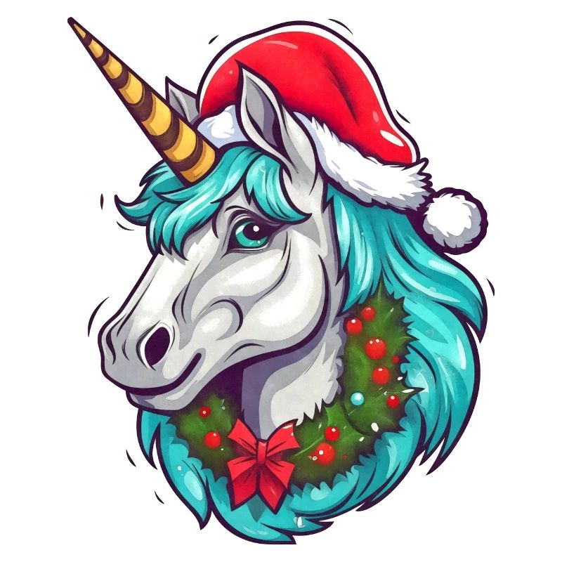 Licorne pour Noël