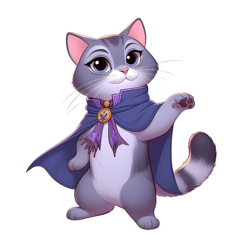 Elegante Katze