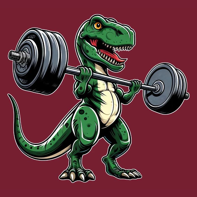 T-Rex Workout Dumbbell Bench Press Cool