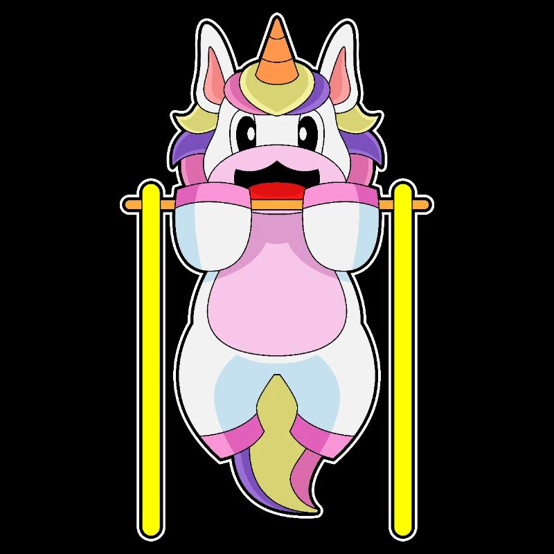 Licorne Bodybuilder Tractions Musculation