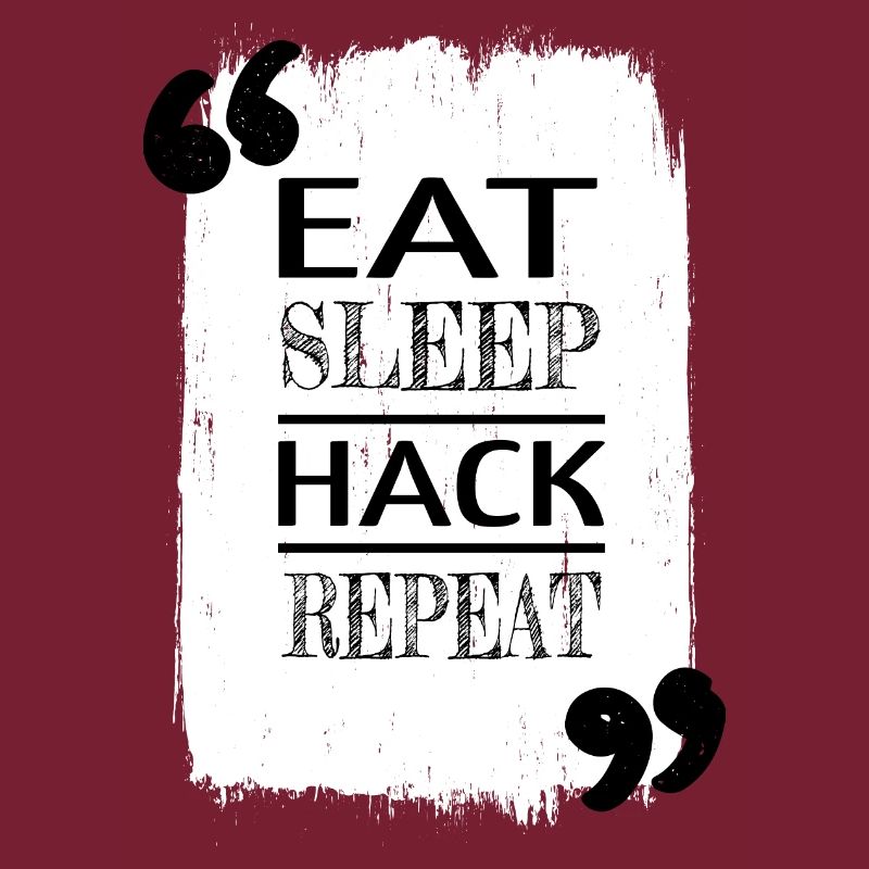 Idée cadeau Analyste Citation Heureuse Hacker Fingers