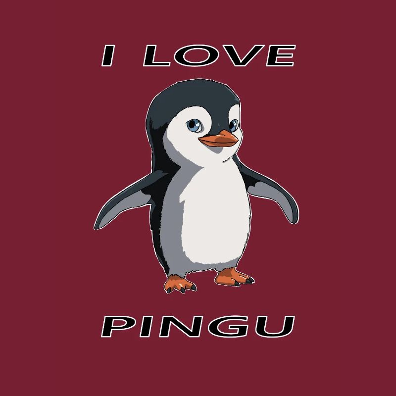 Design de pingouin mignon