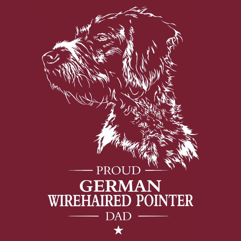 German Wirehaired Pointer Dad Hunde Hund Wilsigns