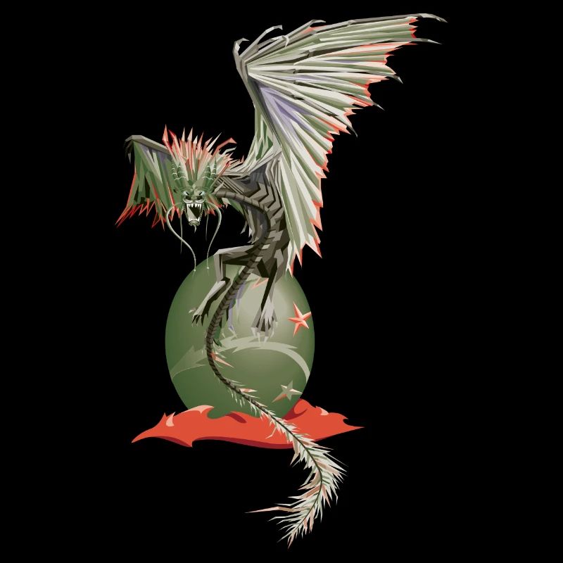 angry Dragon egg