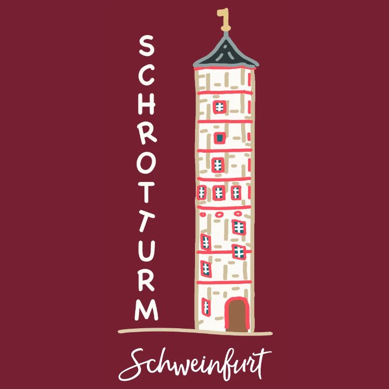 Schweinfurt, iconic Schrotturm, Bavaria