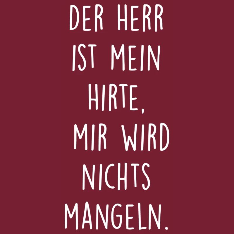 Der Herr ist mein Hirte mir wird nichts mangeln