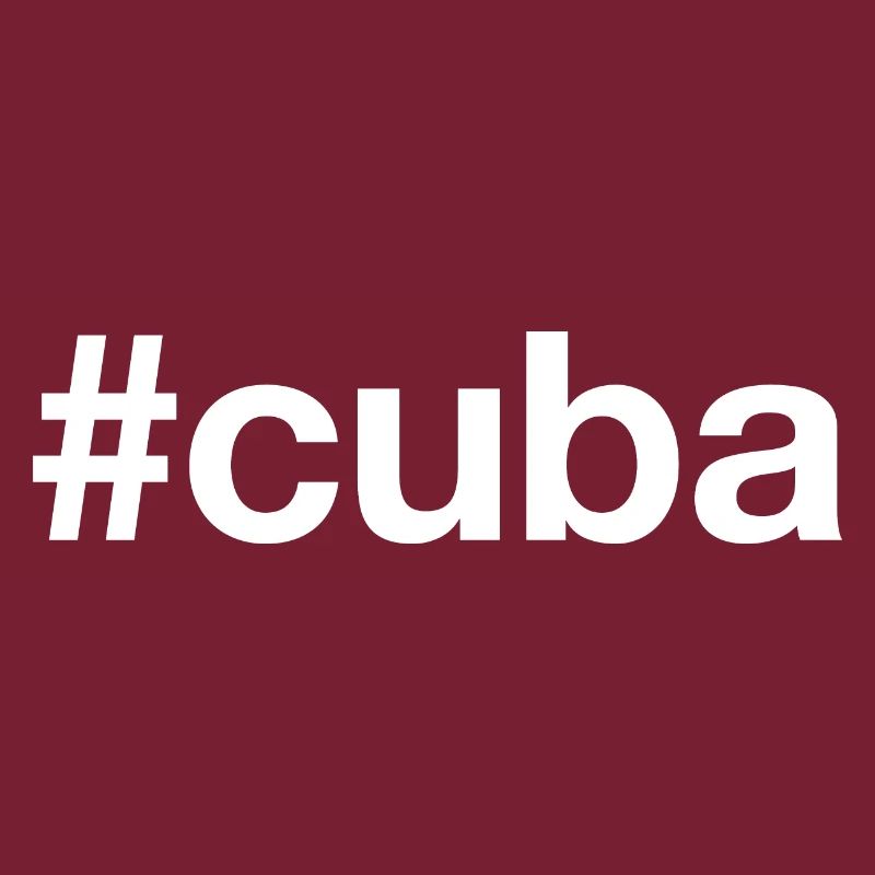 CUBA Hashtag Kuba