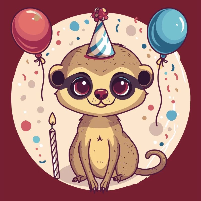 Suricate Anniversaire Bébé
