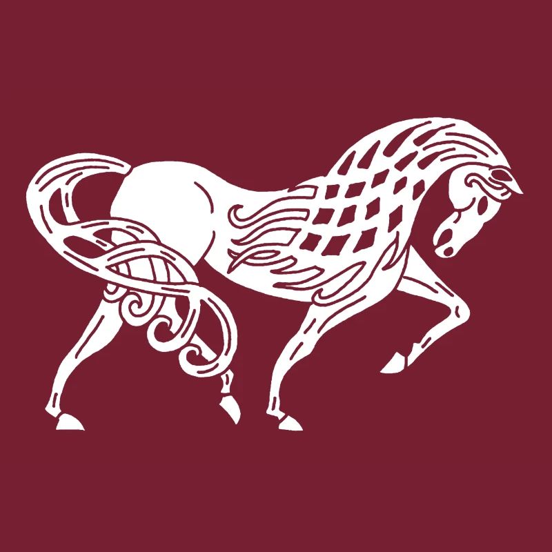 Cheval blanc celte