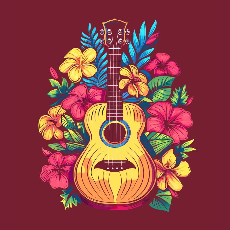 Ukulele Comic Look