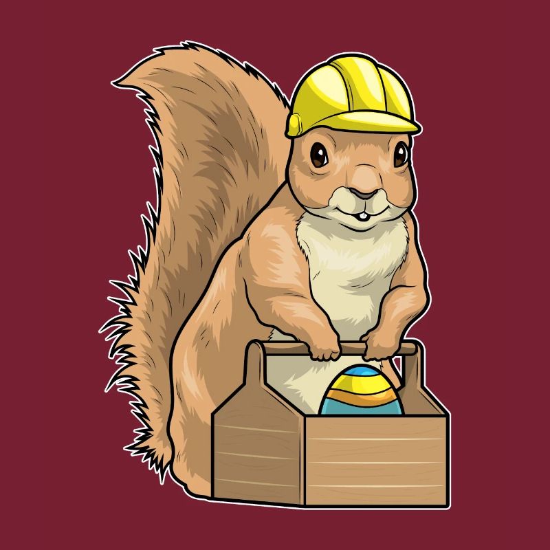 Squirrel Easter Artisan