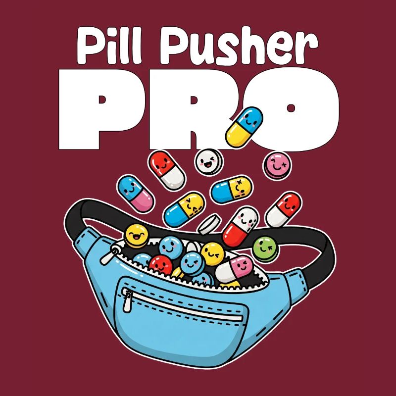 PILL PUSHER PRO - KRANKENSCHWESTER GESCHENK