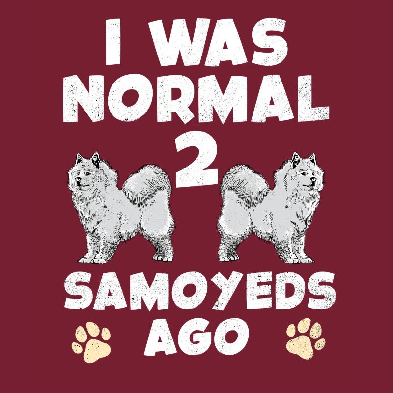 J’étais normal devant deux Samoyèdes