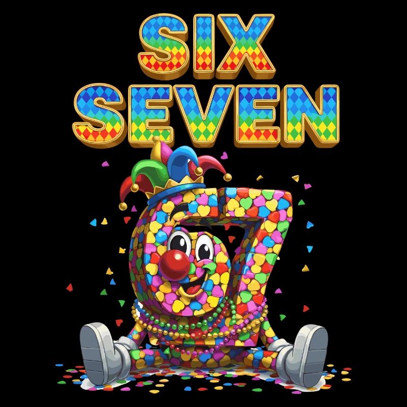 67 Cadeau de douceurs du carnaval Six Seven