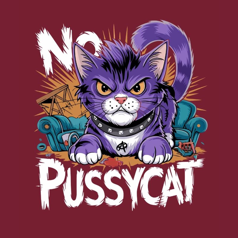 Pas de chat rebelle Chat Combattant