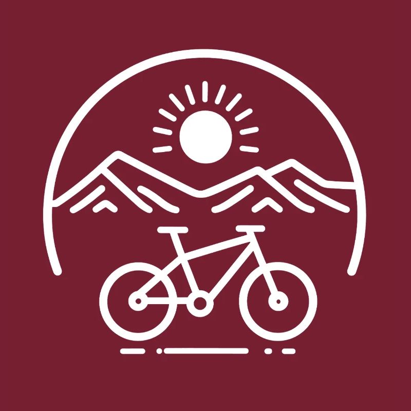 Mountain Panorama Bicycle Logo