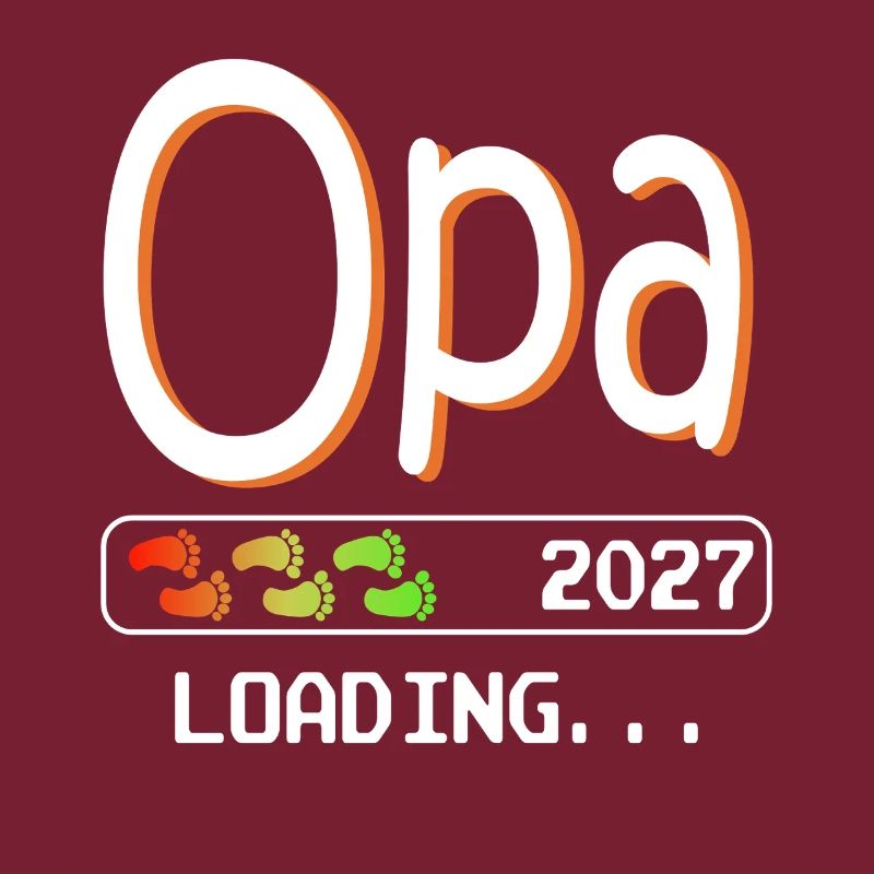 Werdender Opa 2027 loading zukünftiger Großvater