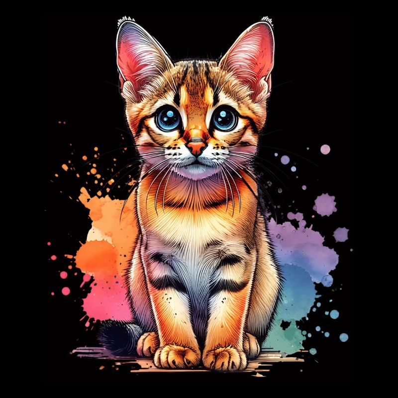 Cadeau du chat de Savannah