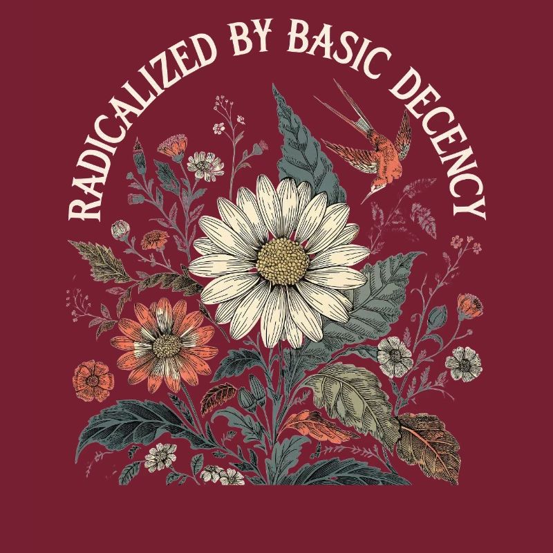 Radicalized By Basic Decency Retro Shirt