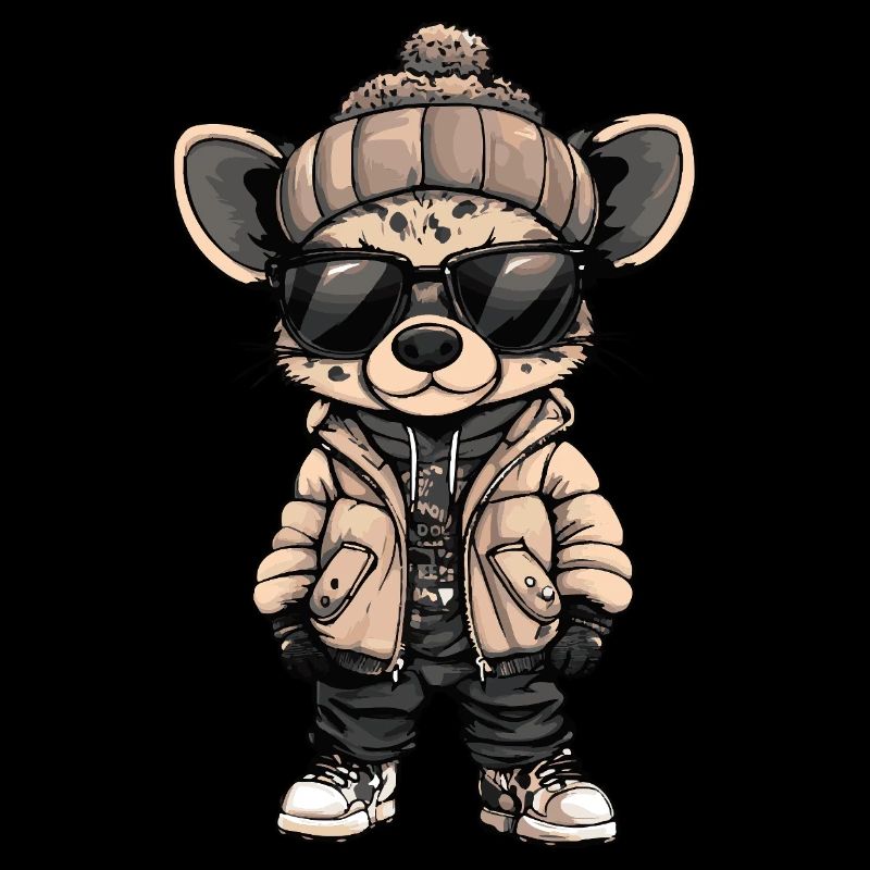 Hyène Bande Dessinée Cool