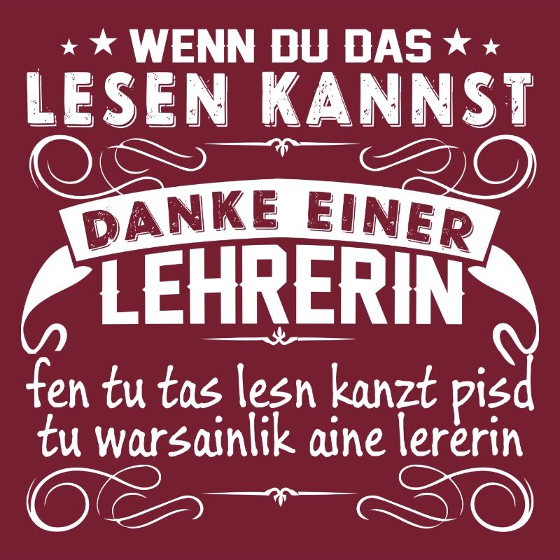 Danke Lehrerin